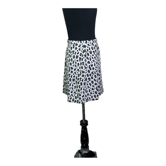 Loft animal print pull on mini skirt size SP - Picture 5 of 11